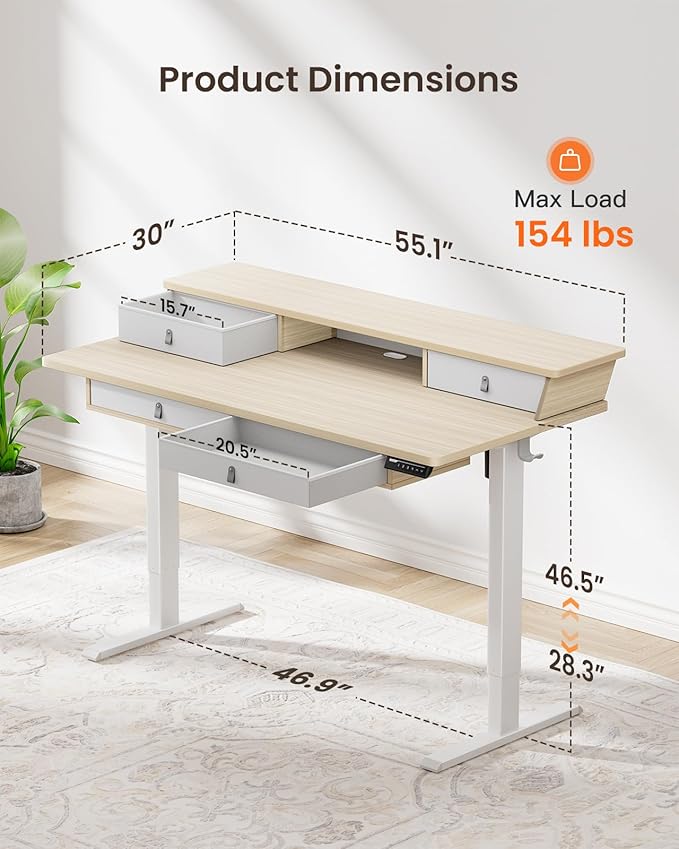 ErGear Electric Standing Desk - Image 3