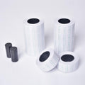 Price Gun Labels for GILLRAJ GX-7700 & MX-5500 - Unique Green-Margined Blank White Pricing Labels 10 Rolls 5000pcs + 2 Ink Cartridges