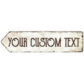 Rustic Custom Sign, Personalized Metal Signs, Gift by SigoSigns