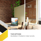 OBEX Acrylic Free Standing Screen, Divider - Image 3