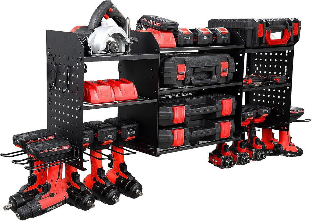 Large Power Tool Organizer Wall Mount