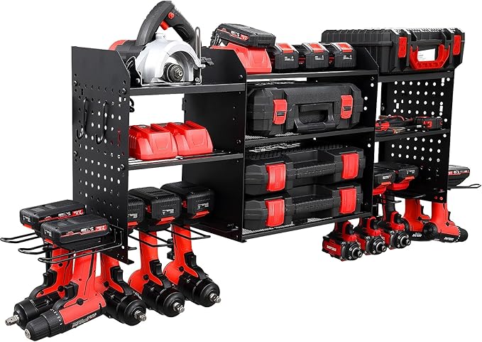 Large Power Tool Organizer Wall Mount by Unknown