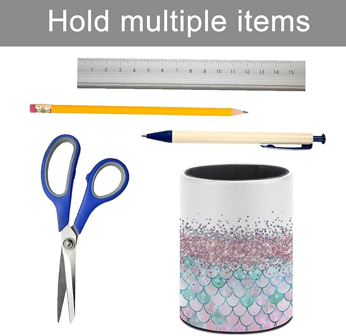 DIYYAO Personalize Sunflower Pattern Circular Pen Holder - Image 5
