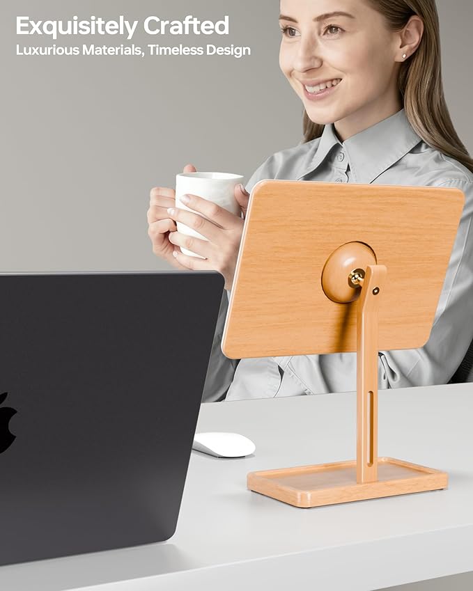 YEOUX Premium Desktop Glass Whiteboard & Magnetic Phone Stand 2-in-1 | 360° - Image 8