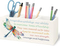 URLLUAE Inspirational Dragonfly Wooden Pen Pencil Holder by Unknown
