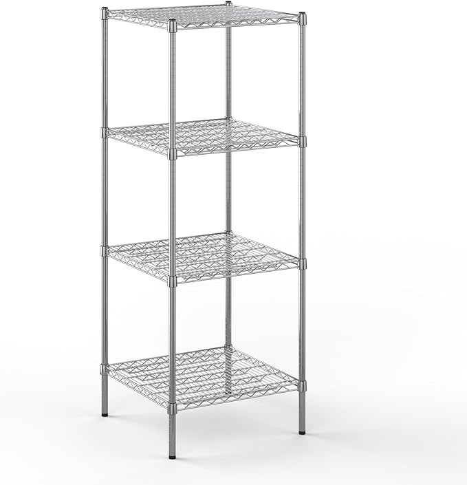 Regal Altair 24" Deep x 24" Wide x 64" Height Wire Shelving Kit | 4-Tier | NSF by Regal+Altair