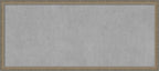 Amanti Art Silver Framed Magnetic Board 22x50 Oversize Vision Board by AmantiArt