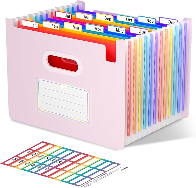 ThinkTex Accordion File Organizer, 12 by ThinkTex