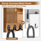 Lucundm Key Holder Wall Mount, Mail Holder - Image 5