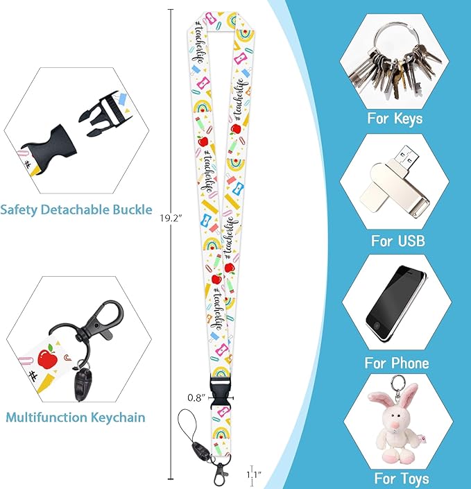 Rainbow Teacher Badge Holder - Image 5