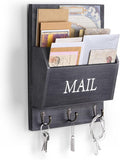 DLQuarts Mail Organizer with Key Holder by DLQuarts