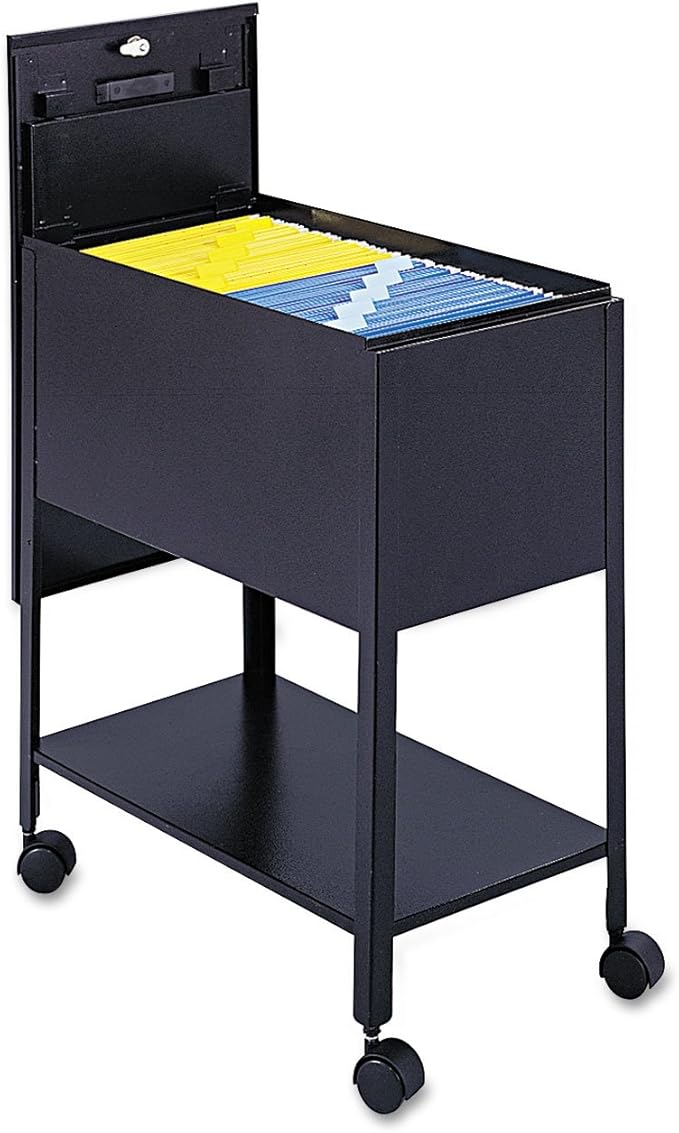 Safco Extra Deep Mobile Tub File, Rolling File Cart, Fits Letter and Legal-Size by SafcoProducts