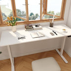 FLEXISPOT 79x32 Inch Large Dual Motor Electric Standing Desk, Home Office Desk - Image 2