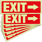 iSYFIX Exit Signs with Directional Right Arrow by iSYFIXPREMIUMSIGNS