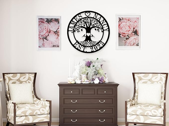 Metal Name Signs Personalized, Personalized Wedding Gifts, Metal Love Birds - Image 5