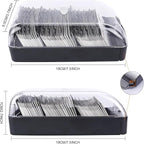 Eagle Business Card Box, Push-Button, Storage up to 550 Cards - Image 5