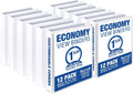 Samsill 1.5 Inch 3 Ring Binders, Made in USA, Economy Round Ring, 325 Sheet