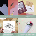 Tracing Paper 8.5x11 inch, 100 Sheets Transparent Vellum Paper - Image 7