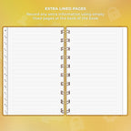 Clever Fox Password Book Spiral – Mini Internet Address & Password Organizer - Image 6
