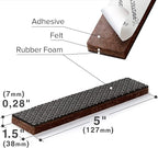 X-PROTECTOR Non-Slip Furniture Pads 8 PCS 1.5” x 5” - Image 3