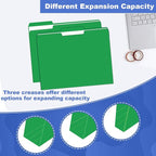 File Folder, HERKKA 30 Pack 1/3 Cut Tab File Folders, File Folders Great - Image 4