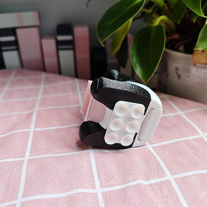 RhyNSky Panda Manual Sticker Dispenser Postage Stamp Roll Dispenser Holder - Image 7