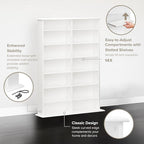 Prepac 2 Column Display Cabinet, 8.75" D x 38.75" W x 51" H - Image 6