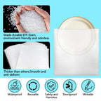 260 pcs Moving Packaging Supplies Set, 200 pcs Cushioning Foam Pouchs&Sheets, 4 Sizes (12"x12",12"x12" Sheets,12"x7.5",7.5"x7.5") With 60 Fragile Stickers,For Moving,Packaging,Storage