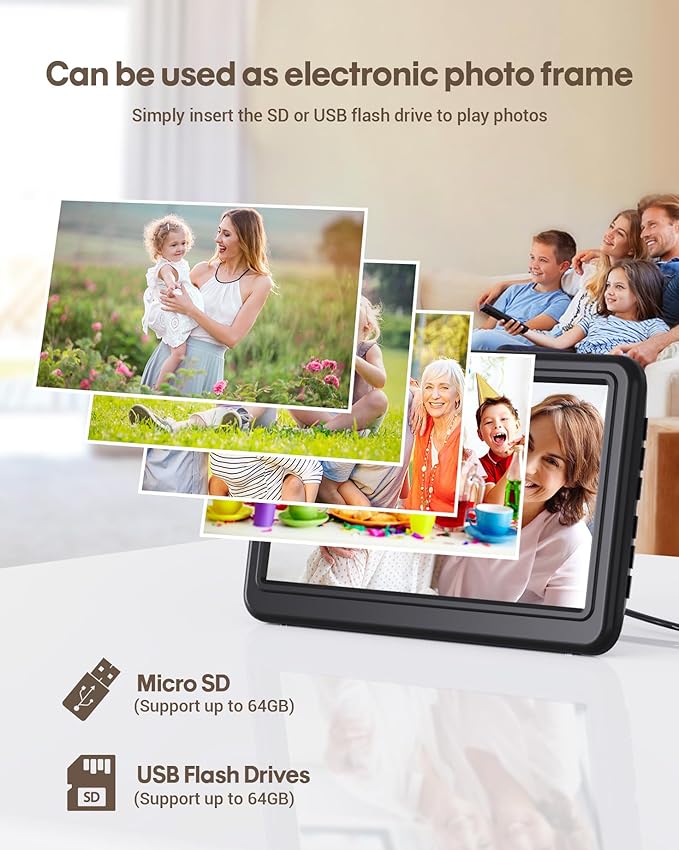 Clock with Day and Date for Elderly, 12 Display Modes, Dimmable Dementia - Image 7