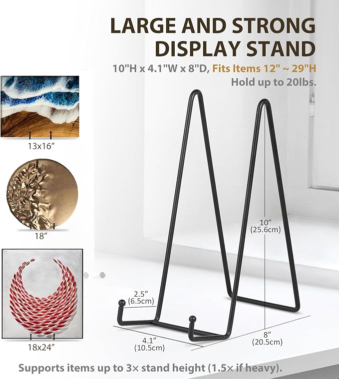 LIONWEI LIONWELI Plate Display Stand Easel Holders - Image 2