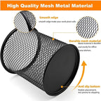 SNOW COOLER Pen Holder Pencil Holder Mesh Metal Pen Cup Holder Pencil Cup Holder - Image 3