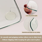 Koonmi Tempered Glass Chair Mat - Image 6