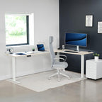 VIVO Electric Corner 84 x 63 inch L-Shaped Standing Desk, Memory Height - Image 7