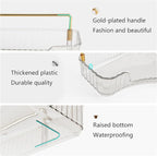 YCIA&DONE Corner Bathroom Counter Organizer, Makeup Organizer - Image 2