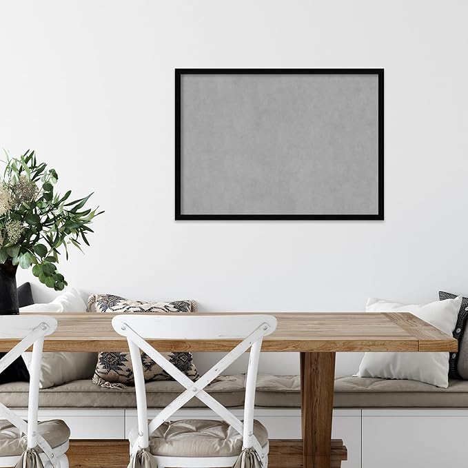 Amanti Art Black Framed Magnetic Board 21x29 Medium Vision Board - Image 5