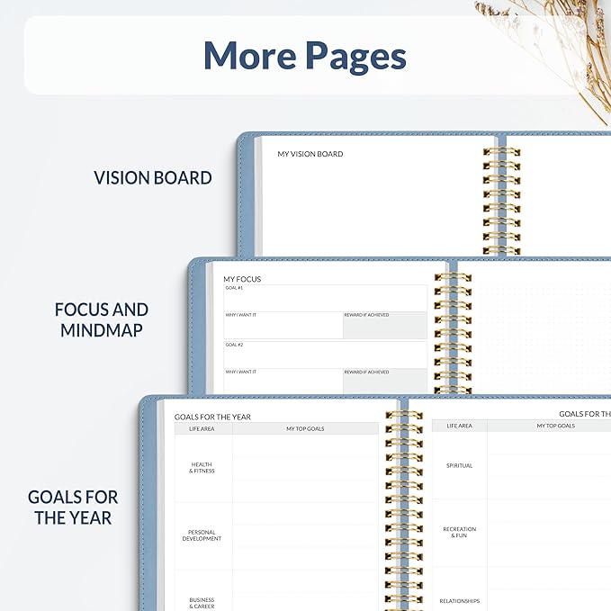 SUNEE 2026 Planner 8.5" x 11" – Dated Productivity Planner - Image 6