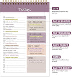 104 Pgs To Do List Notepad, 52 Undated Sheets Duplex-printed Daily Planner - Image 2