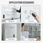 loukin Dry Erase Eraser with Replaceable Felt Pad, Magnetic Holder Includes - Image 7