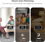 10.1'' Digital Clock, 1280*800p HD Extra Large Display, Dementia Clock - Image 6
