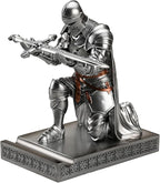 Amoysanli Medieval Armored Warrior Wearing Outerwear, Mobile Phone Stand Knight by Amoysanli