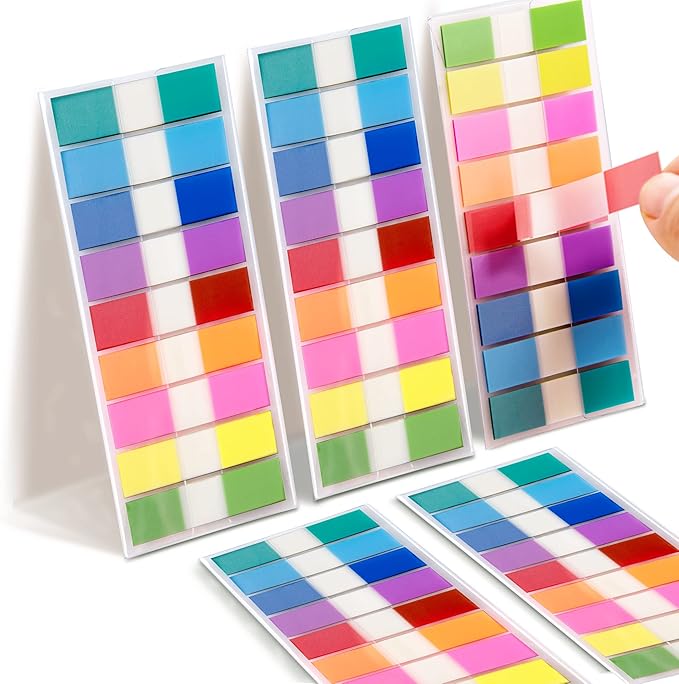 Golcellia Writable Sticky Tabs, Teacher Supplies, Study Aids, Office Supplies by Golcellia