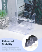 Uniclife Acrylic Business Card Holder - Image 4
