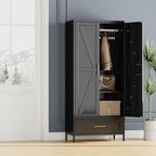 SUPEER Metal Wardrobe Cabinet by SUPEER