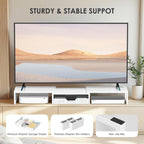 opnice desk organizers and accessories, dual monitor stand, front angle view