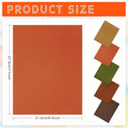 Sinmoe 100 Sheets 5 Shades Cardstock Paper 8.5 x 11 Inches 180gsm Solid Core - Image 2