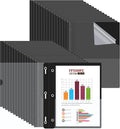 HAUTOCO 30 Pack Plastic Report Covers by HAUTOCO