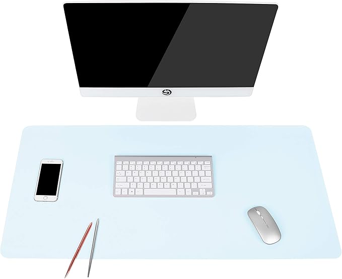 YSAGi Non-Slip Leather Desk Pad L Size, Waterproof Laptop Computer Desk by YSAGi