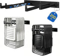 expandable folding chair storage racks wall mount, 11.4"–15.7", main product view