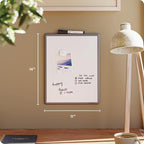 U Brands Contempo Magnetic Dry Erase Board White Board, Includes Magnet and - Image 2