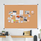 VIZ-PRO Cork Bulletin Board/Foldable Noticeboard, 36 X 24 Inches - Image 5
